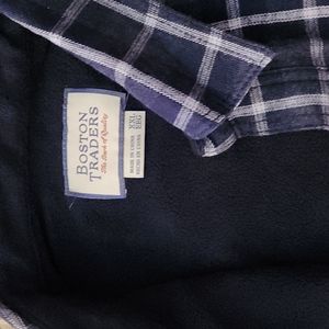 Fleece flannel shirt XXL